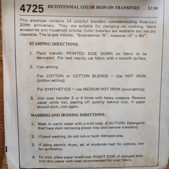 Iron-on Transfers 14 Colorful Transfers - Picture 3 of 3